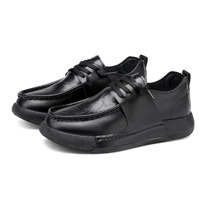 Zapatos de Vestir de Cuero con Cordones para Hombre, Cómodos, de Caña Alta, Transpirables, para Oficina, Uso Diario, Formales, Tipo Oxford - Product Image 1
