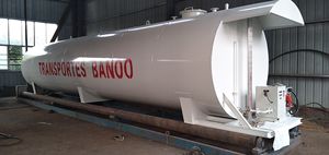 이동식 연료 디스펜서 탱크 디젤 및 휘발유 플랜트 이동식 연료 탱크 스테이션 - Product Image 6