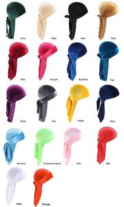 Durags en velours pour ondulations, avec longue queue et sangle large, pour un ajustement doux, idéal pour le style, les ondulations, le sommeil, les activités et le quotidien - Product Image 4