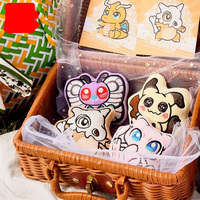 Aimants de réfrigérateur en peluche Pokémon PY 1.0, Boîtes mystères pour distributeurs automatiques, Packs booster Fan Art, Jeux de société en gros