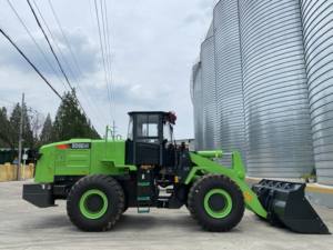 856E Skid Steer & <span class=keywords><strong>Front</strong></span> <span class=keywords><strong>Loader</strong></span> Listrik 5.5 Ton dengan Bucket 2.7-5.6m Efisiensi Tinggi untuk Pelabuhan dan Halaman - Product Image 4