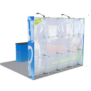 Mur d'exposition pop-up en aluminium avec bannière en tissu warp-knit 250 GSM pour stand de recrutement - Product Image 3