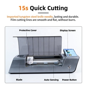 कस्टम काटने हाइड्रोजेल मशीन सेल फोन सुरक्षात्मक tpu फिल्म काटने आलेखक मशीन बनाने स्क्रीन रक्षक - Product Image 5