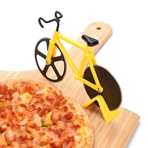 Homesmart Innovation Herramientas multifuncionales para <span class=keywords><strong>pizza</strong></span> Espátula y cortador de pala de bicicleta divertida con logotipo personalizado para hornear <span class=keywords><strong>pizza</strong></span> - Product Image 3