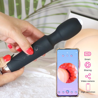 Kabelloser WLAN Wasserdichter AV Stabvibrator Massagegerät Anal Vaginal HD Kamera Erwachsenen Dildo Vibrator Sexspielzeug für Frauen