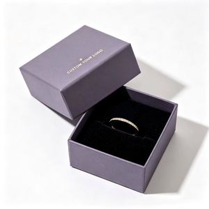 FX Wholesale Recyclable Rigid Paper Packaging Box Magnetic Closure Custom Logo Gift Container for Jewelry <b>Accessories</b> Cosmetics - Product Image 6