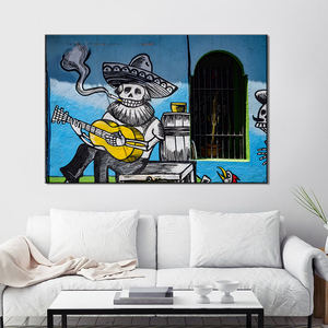 Póster de Alec Rich Money Man, Lienzo Decorativo para Pared, Impresiones y Cuadros de <span class=keywords><strong>Graffiti</strong></span>, Decoración del Hogar - Product Image 2