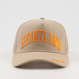 Özel yüksek kalite 5 Panel Polyester nakış <span class=keywords><strong>Logo</strong></span> Mesh Snap geri beyzbol şapkası, klasik düz kamyon Gorras, spor şoför şapkası - Product Image 4