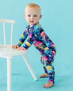 Pyjama en bambou cool à manches longues pour bébé prématuré dormeur enfants bébé garçon fille vêtements - Product Image 2