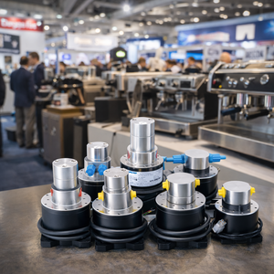 Bomba de agua eléctrica de engranajes de acero inoxidable de grado alimenticio para líquidos viscosos, bomba de engranajes para máquina de café, bomba magnética para productos químicos - Product Image 1