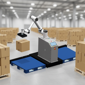<span class=keywords><strong>GEBO</strong></span> Automatischer Industrieller Kollaborativer Roboter-Palettierer für Lebensmittel- und Getränkeverpackungen (Flaschen, Kartons) - Einfache Bedienung - Product Image 2