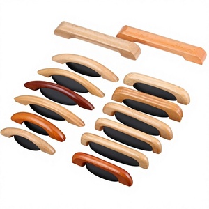 Perillas y Tiradores de Madera para Gabinetes con Diseño Moderno, Ligeros y Hechos a Mano para Gabinetes de Cocina y Muebles, Uso Interior/Exterior - Product Image 4