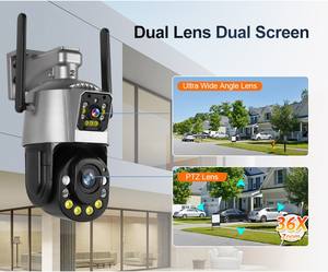 رؤية 36X عدسة مزدوجة شاشة مزدوجة لمسافات طويلة مراقبة لاسلكية CCTV الأمن واي فاي مشروع في الهواء الطلق - Product Image 4