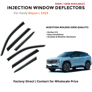 Deflectores de Ventana Laterales para Toyota Cruiser 2019-2020 Protector de Lluvia Accesorios de Coche - Product Image 2