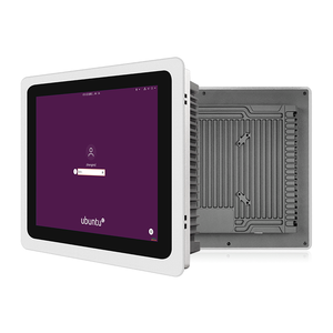 10 inch 6XCOM HD Port kim loại trường hợp cảm ứng không quạt Android Màn hình hiển thị <span class=keywords><strong>advantech</strong></span> máy tính công nghiệp bảng điều chỉnh <span class=keywords><strong>PC</strong></span> Window Wall Mount - Product Image 2