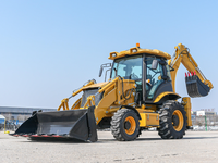 Chargeuse-pelleteuse JCB 3CX 4x4 neuve, 7 tonnes, modèle 2025, chargeuse sur pneus, nouvelle machine d'excavation JCB