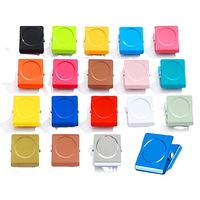 8 pièces/lot coloré devoir réfrigérateur tableau blanc aimant pince Photo trombones fournitures de bureau décoratives pince à reliure