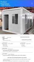 Maison préfabriquée en conteneur Orisun en acier Q235 |   Bureaux modulaires et logements pour chantiers de construction et camps pétroliers - 1 an