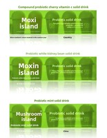Poudre lyophilisée prébiotique et probiotique composée, champignon probiotique