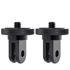 Adaptador de Trípode de 1/4'' para Cámaras de Acción GoPro <span class=keywords><strong>Hero</strong></span> 13 12 11 10 9 8 <span class=keywords><strong>Max</strong></span> Insta360 X5 X4 <span class=keywords><strong>Go</strong></span> 3 3s Ultra DJI Osmo Action 6 5 <span class=keywords><strong>Pro</strong></span> - Product Image 1
