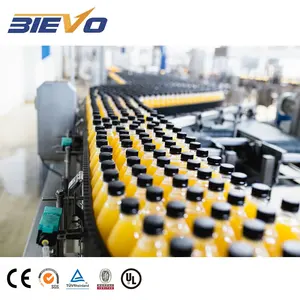 Whole Line Full Automatic PET Plastic Small Bottle Filling Machine for Carbonated Beverage Soda Water Soft Drink