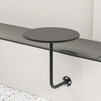 Ensemble table et chaises en fer forgé pour restaurant, salon de thé, café, pâtisserie, snack - Style tendance, luxe léger, fixation murale