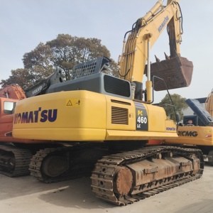 Equipo Pesado Usado en Japón, Excavadora de Cadenas Komatsu PC460LC de 46 Toneladas, Máquina de Construcción de Segunda Mano en Venta - Product Image 6