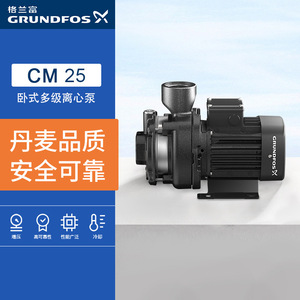 Bomba centrífuga horizontal Grundfos CM25 1 2 3 4 de hierro fundido eléctrica para fabricación - Product Image 3