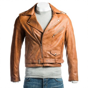 <b>Men</b> Clothing <b>Leather</b> <b>Jacket</b> New Fashion <b>Men</b> <b>Leather</b> <b>Jacket</b> Windproof <b>Leather</b> <b>Men's</b> <b>Jacket</b> - Product Image 4