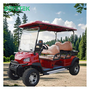 Carrito de Golf Eléctrico Mini de 4 Plazas, Conveniente y Práctico, de Marca, para Uso en Carreteras No Públicas - Product Image 4