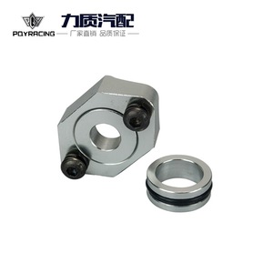 Poyracing Brida de escape de aluminio AD03 para mejora de rendimiento y piezas de ajuste de tubo recto - Product Image 4