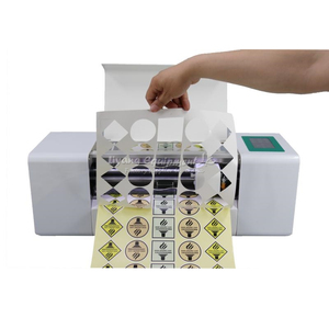 Machine de découpe automatique d'étiquettes numérique mini avec écran tactile LY-388A, alimentation automatique du papier, 220V 110V 60W - Product Image 4