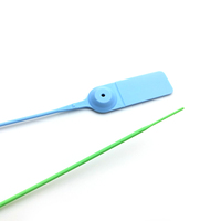 Sceau de sécurité en plastique inviolable de 200 mm, disponible en plusieurs couleurs, pour la sécurité des compteurs bancaires
