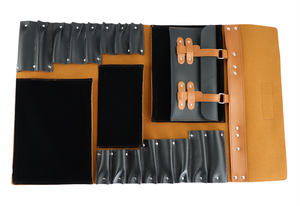 Túi Đựng Dao Nhà Bếp CuộN Dao Bằng Da Lớn Du Lịch Chống Trầy Xước Chuyên Nghiệp Làm Bằng Tay - Product Image 4