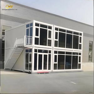 Nhà Máy Tùy Chỉnh Mạnh Mẽ Xây Dựng Cách Âm Không Thấm Nước Bão Bằng Chứng <span class=keywords><strong>20ft</strong></span> Phẳng Gói <span class=keywords><strong>Container</strong></span> Nhà Thiết Kế Hiện Đại 2-Năm - Product Image 3