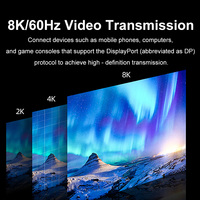 Cable Thunderbolt 4 de 40 Gbps con Doble Conector Tipo C, Carga Rápida, 8K 60Hz para MacBook Pro, Dell XPS, Thunderbolt Dock -eGPU SSD TJ-A347