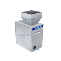 Machine de pesage et de remplissage semi-automatique à moteur PLC LT-W200N 200g pour granulés, grains de café, cacahuètes, amandes, noix, emballage en cartons