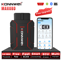 ESCÁNER DE SISTEMA COMPLETO PARA COCHE TOP KONNWEI MAXOBD BLUETOOTH 5,2 OBD2 CON APLICACIÓN MAXOBD