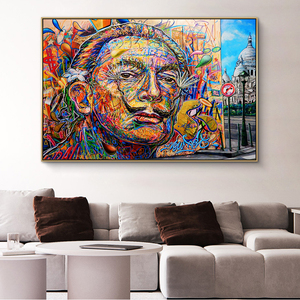 Arte di Graffiti Urbani, Dipinti su Tela, Poster Astratti, <span class=keywords><strong>Stampe</strong></span> d'Arte <span class=keywords><strong>per</strong></span> Soggiorno - Product Image 3