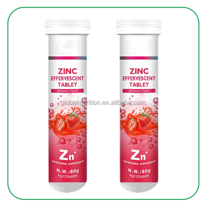Tabletas Efervescentes de Calcio, Magnesio y Zinc Ausreson OEM, Tabletas Efervescentes de Vitamina C, Vitamina <span class=keywords><strong>D</strong></span> y Zinc, Tabletas de Zinc - Product Image 3