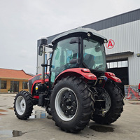 Tracteurs compacts chinois multifonctions 140HP 150HP 160HP 180HP 100HP 120HP, tracteurs 4x4 bon marché avec cabine et CE