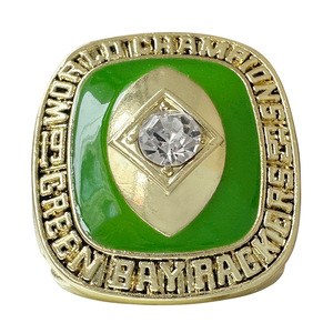 Anelli Personalizzati dei Campioni 1965 Green Bay Packers, Anelli del <span class=keywords><strong>Campionato</strong></span> di Football in Lega, Regali di Moda, Gioielli di Alta Qualità - Product Image 2