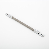 Protector de Cable Flexible de Acero Inoxidable para Puertas, con Extremos de Aleación de Zinc, para Cableado Doméstico, Venta al Por Mayor