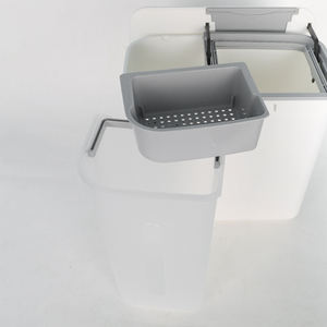 2024 nouveauté <span class=keywords><strong>bac</strong></span> à compost de cuisine pour comptoir ou <span class=keywords><strong>sous</strong></span> évier, petite <span class=keywords><strong>poubelle</strong></span> suspendue seau à compost intérieur montable - Product Image 6