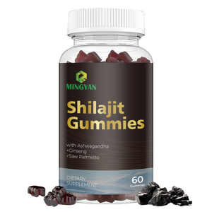 Factory Price Premium Organic Vegan Shilajit Gummies Adult Energy Immunity Enhancement <b>Herbal</b> <b>Supplement</b> Not for Pregnant Women - Product Image 1