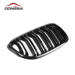 กระจังหน้าทรงไตคู่สีดำเงา ABS สำหรับ BMW ซีรีส์ 2 รุ่น F22 F23 M2 F87 ปี <span class=keywords><strong>2014</strong></span>+ - Product Image 5