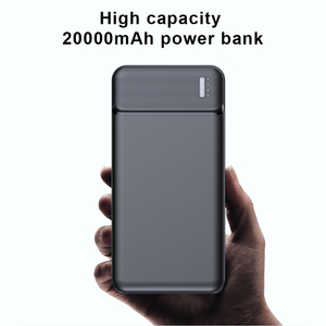 แบตสำรองพกพาแบบคู่พอร์ต USB ความจุ 20000mAh สำหรับเดินทางและกิจกรรมกลางแจ้ง - Product Image 2