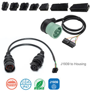 Preço de Fábrica: Cabo Conversor OBD2 para J1939 J1708 (ELD) para Diagnóstico de Caminhões - Product Image 4