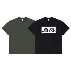 Camiseta al por Mayor 100% Algodón 230GSM <span class=keywords><strong>de</strong></span> Alta Calidad, Camiseta Blanca Extra Grande para Hombre, Camiseta <span class=keywords><strong>de</strong></span> Manga Corta Extra Grande - Product Image 2