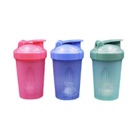 Bouteille d'eau de sport 500 ml en plastique sans BPA, personnalisable avec logo, pour mélange de protéines, pour adultes, 100 % qualité alimentaire – Offre Spéciale